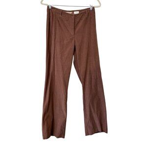 Vintage Y2K Melrose Studio High Rise Corduroy Pants Size 8 Brown Deadstock NEW